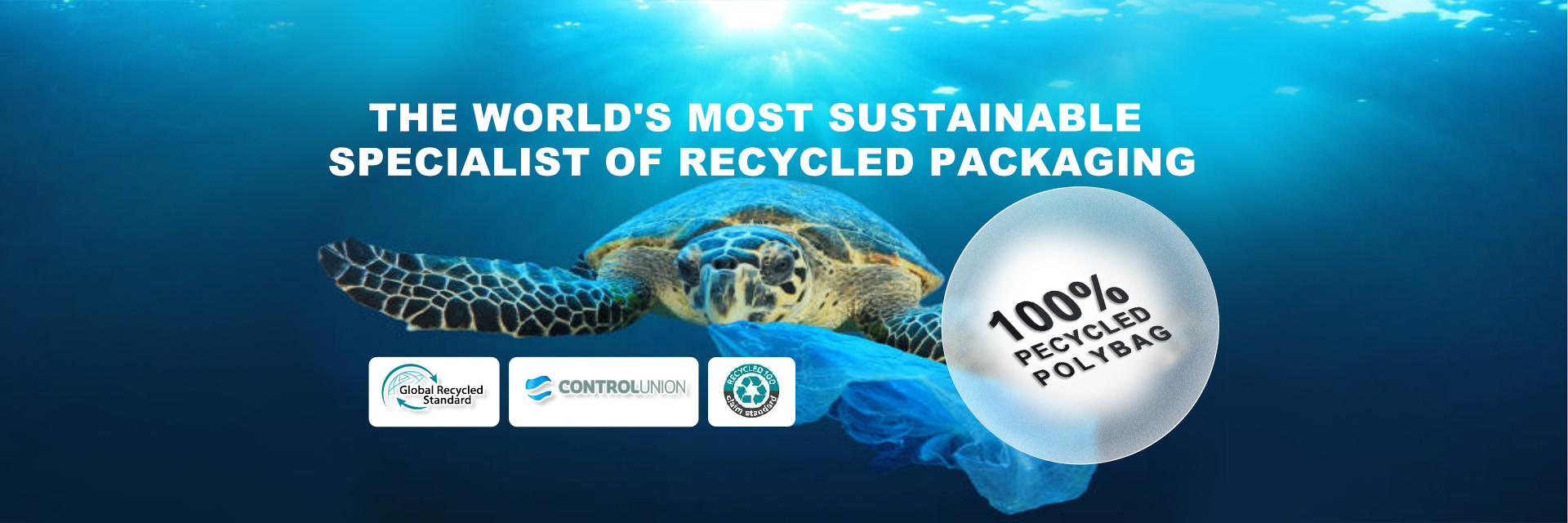 qualità Sacchetti di plastica riciclati fabbrica