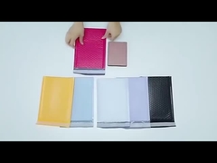 Mailer di bolle di plastica riciclabile resistente agli UV con chiusura di sigillo per la sicurezza dello spedizione